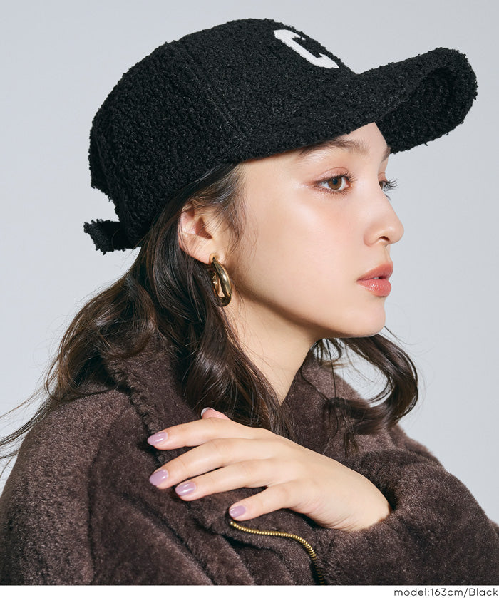 LOGO羊羔絨帽子