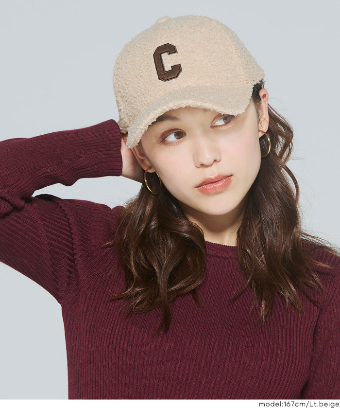 LOGO羊羔絨帽子