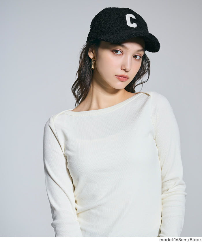 LOGO羊羔絨帽子