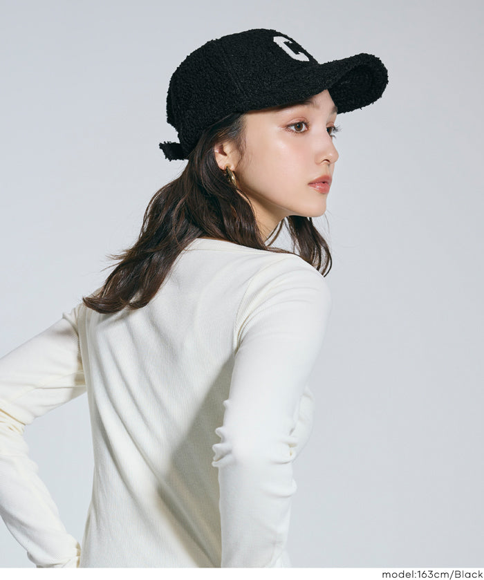 LOGO羊羔絨帽子