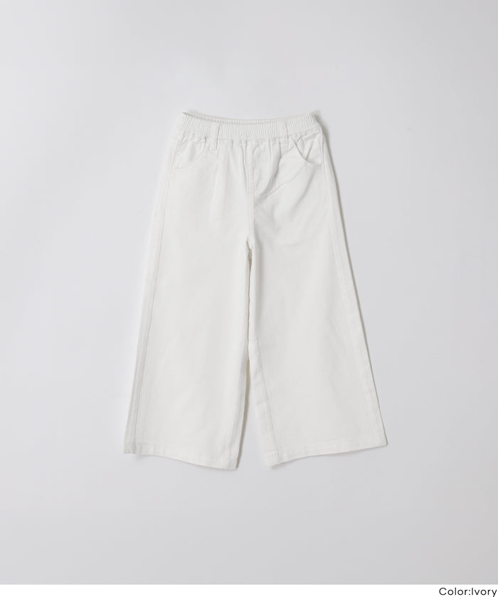 童裝 夏季牛仔寬褲