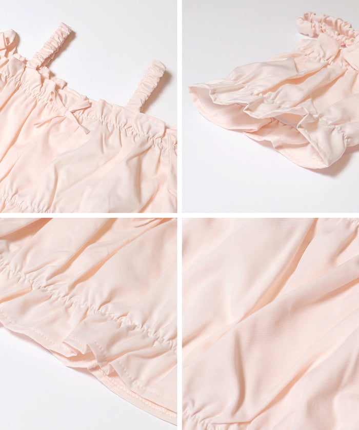 童裝 兩件套 吊帶背心&長袖T恤