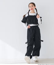 童裝 兩件套 吊帶背心&長袖T恤