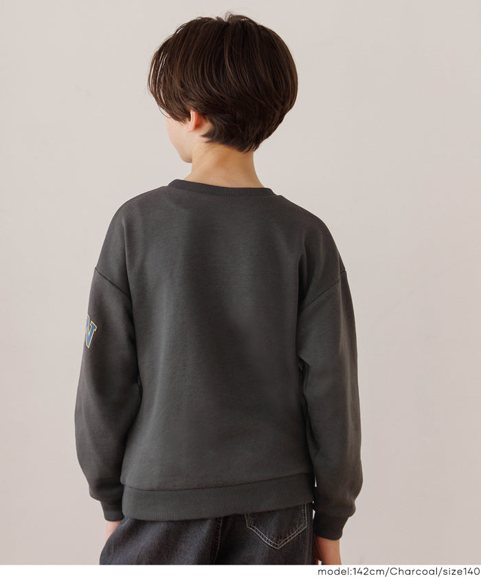 童裝 印花棉質大學T