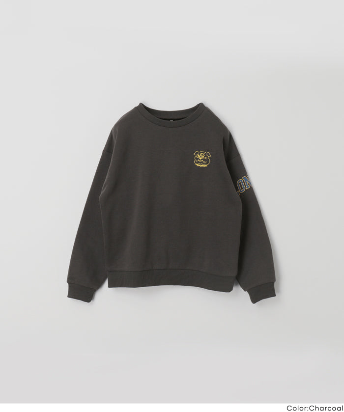 童裝 印花棉質大學T