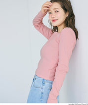 船領短版羅紋T恤