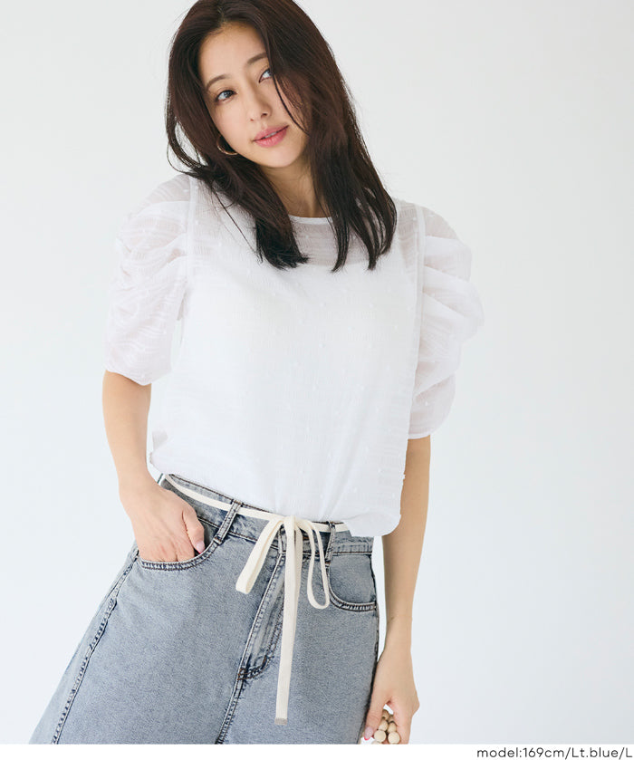 夏季牛仔抽繩寬褲