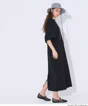 五分袖棉質連身裙