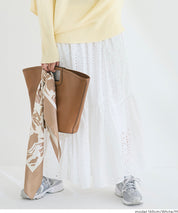 棉質蕾絲雙層半裙