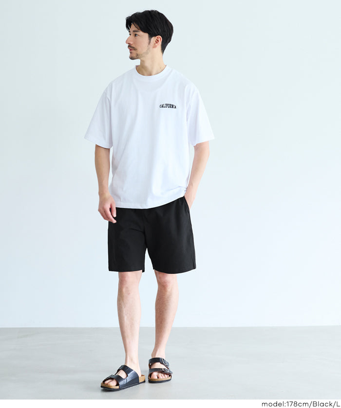泡泡紗休閒短褲