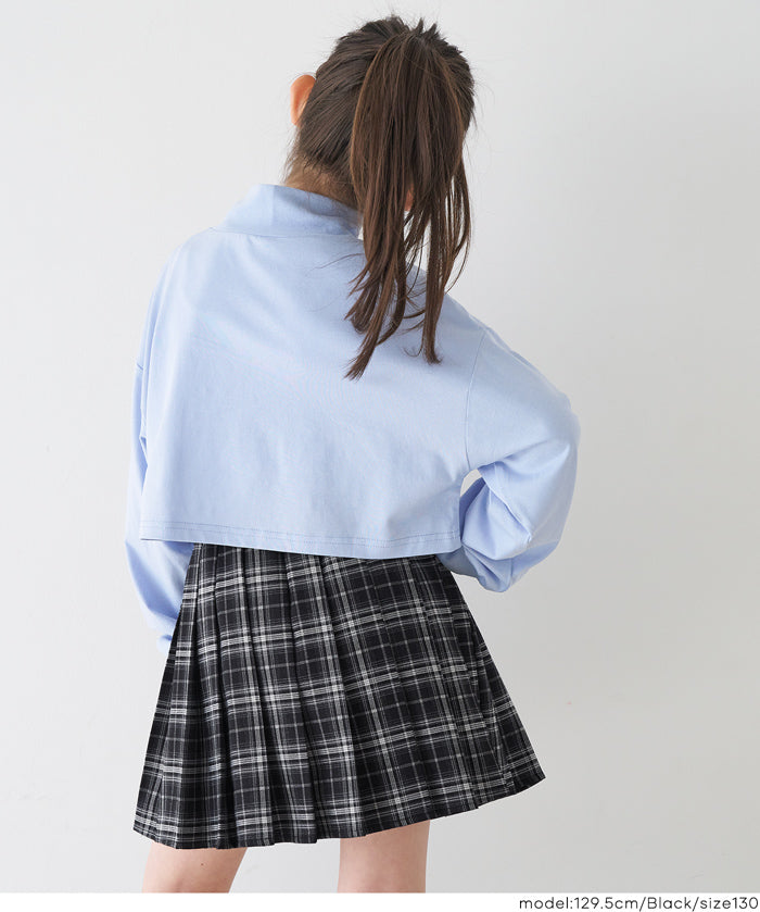 童裝 百褶迷你裙