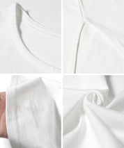 側開岔棉質長袖T恤 層次內搭