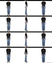 楊柳抓皺袖上衣