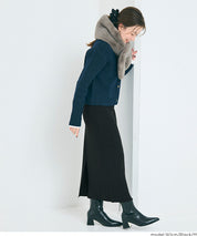 米蘭羅紋直筒半裙