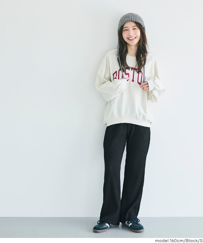 限時優惠★喬其紗羅紋褲/速乾/不易起皺