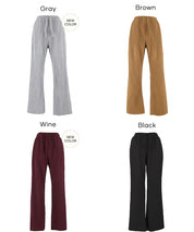 限時優惠★喬其紗羅紋褲/速乾/不易起皺