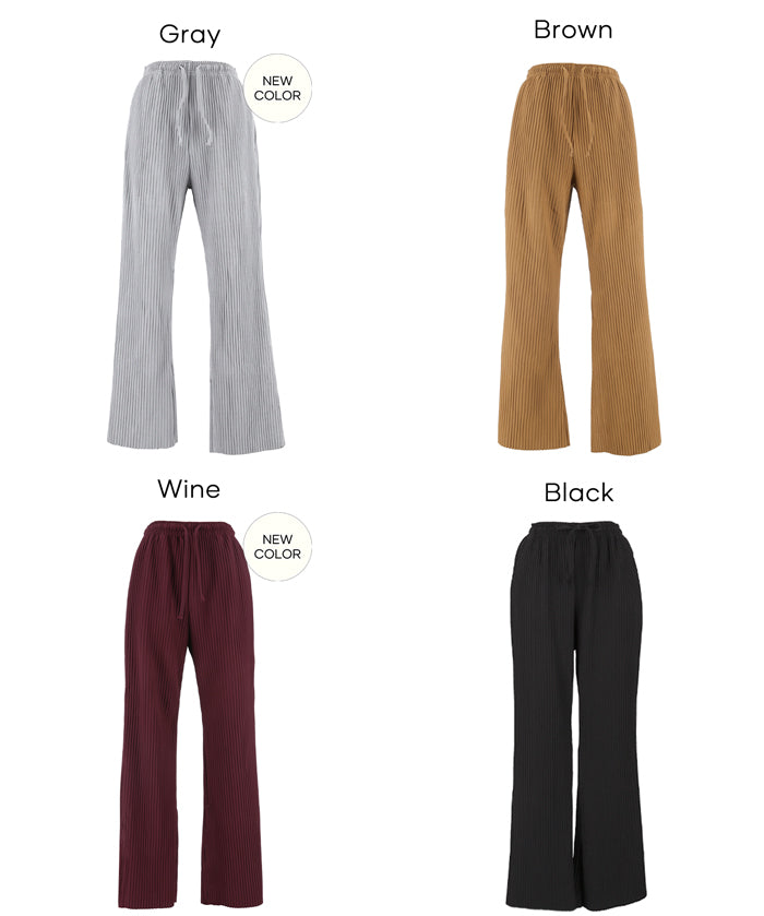 限時優惠★喬其紗羅紋褲/速乾/不易起皺