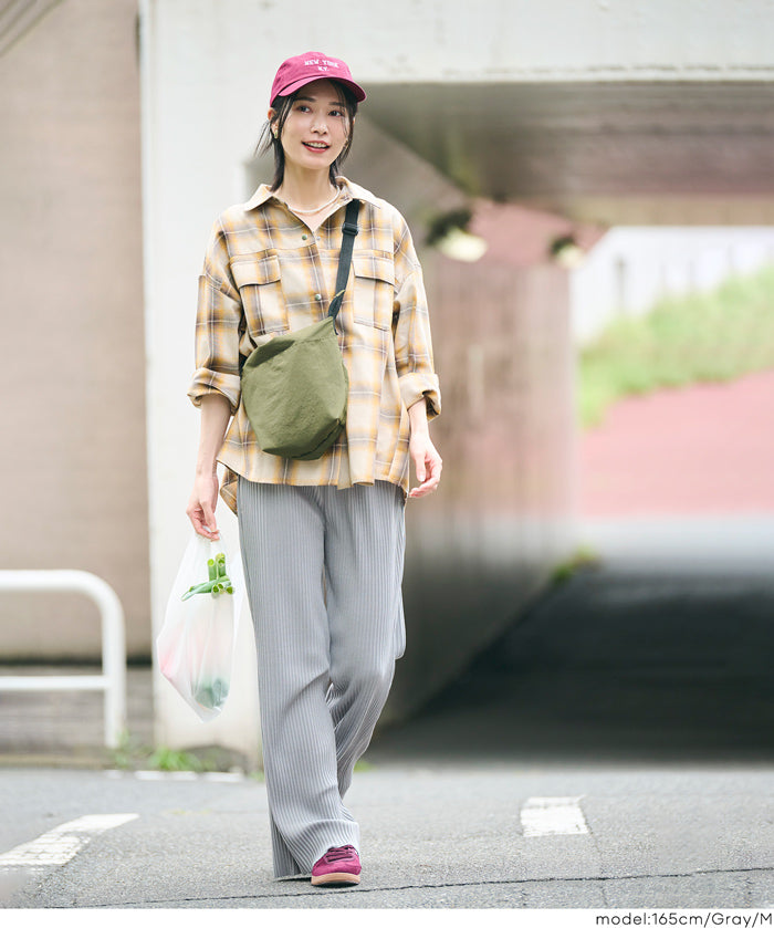 限時優惠★喬其紗羅紋褲/速乾/不易起皺