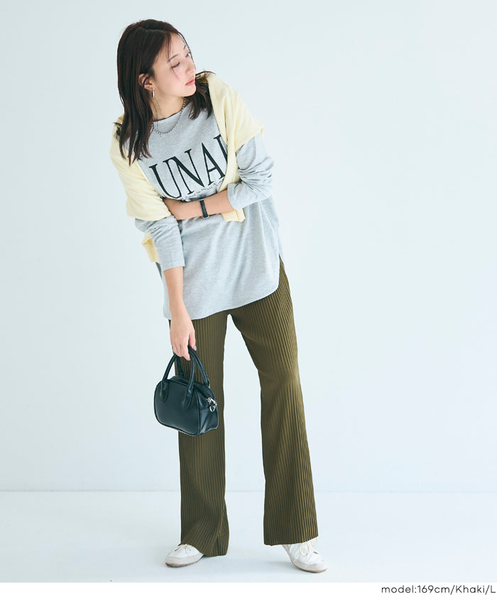 喬其紗羅紋褲/速乾/不易起皺/可剪裁