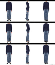 安哥拉觸感船領針織上衣