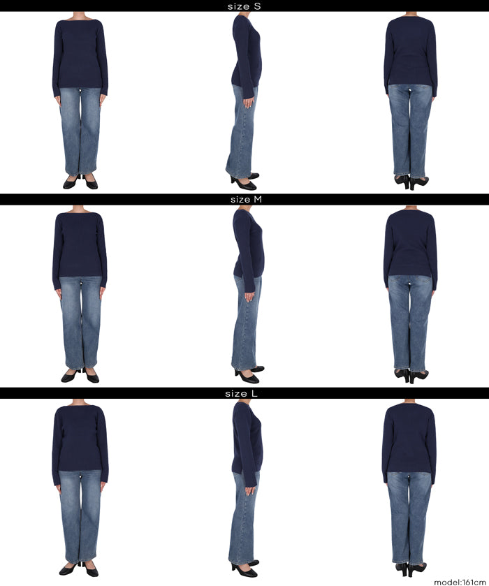 安哥拉觸感船領針織上衣