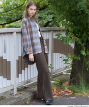 美腿顯瘦垂墜針織長褲