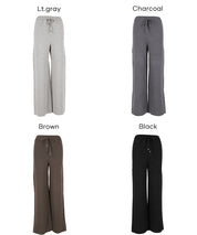 美腿顯瘦垂墜針織長褲