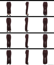 保暖羅紋休閒寬褲