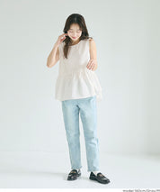 兩件式 短版高領針織毛衣+荷葉邊內襯