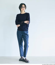 袖口金扣長袖針織上衣