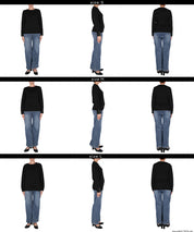 袖口金扣長袖針織上衣