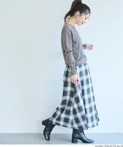 袖口金扣長袖針織上衣