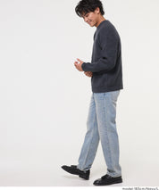 絨感圓領長袖毛衣