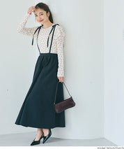 抽皺造型長袖楊柳上衣