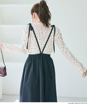 抽皺造型長袖楊柳上衣