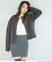 雙面針織開襟衫