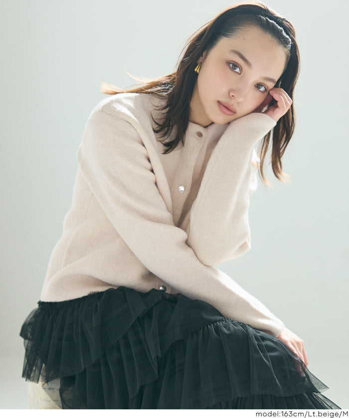 雙面針織開襟衫