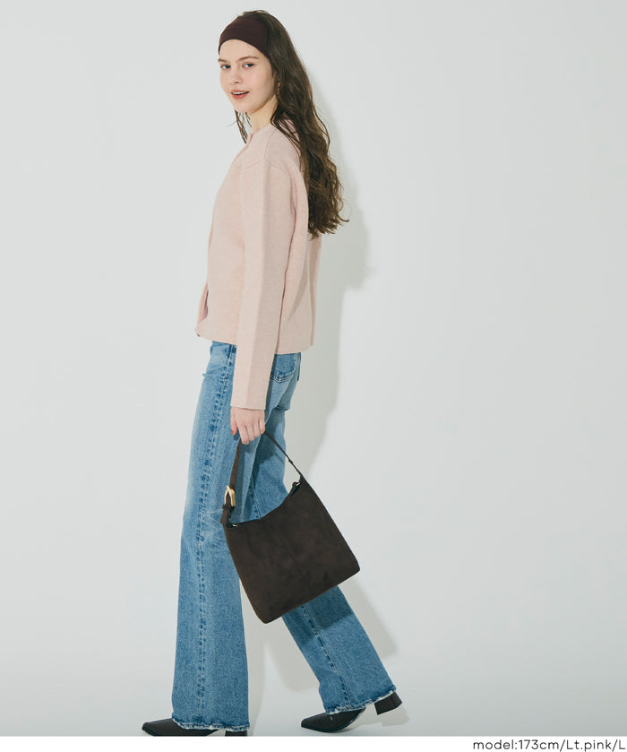 雙面針織開襟衫