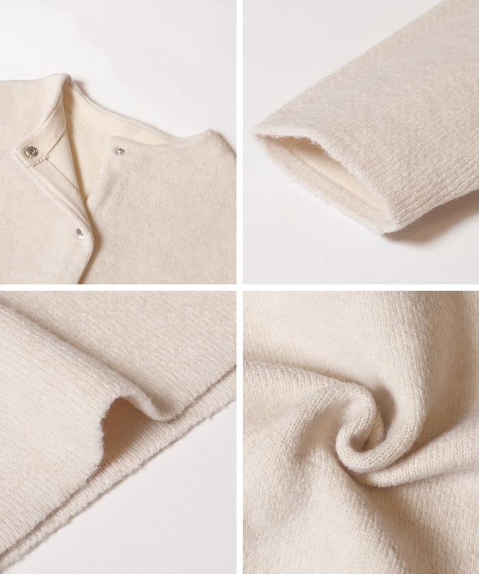 雙面針織開襟衫