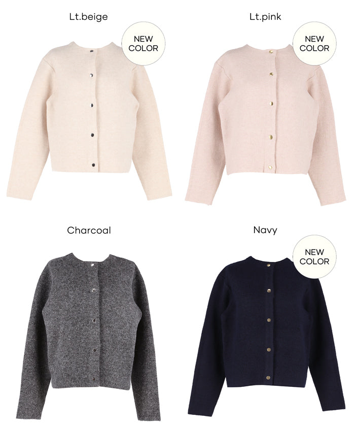 雙面針織開襟衫