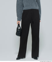 【DAILY WARM】內刷毛喬其羅紋長褲