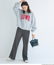 【DAILY WARM】內刷毛喬其羅紋長褲