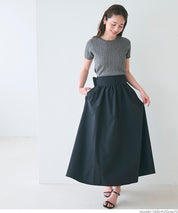 麻花針織短袖上衣