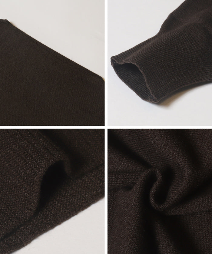 船領蝙蝠袖針織上衣