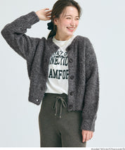 圈圈紗羊毛圓領衫