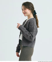 圈圈紗羊毛圓領衫