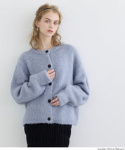 圈圈紗羊毛圓領衫