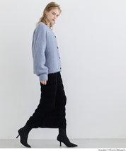 圈圈紗羊毛圓領衫