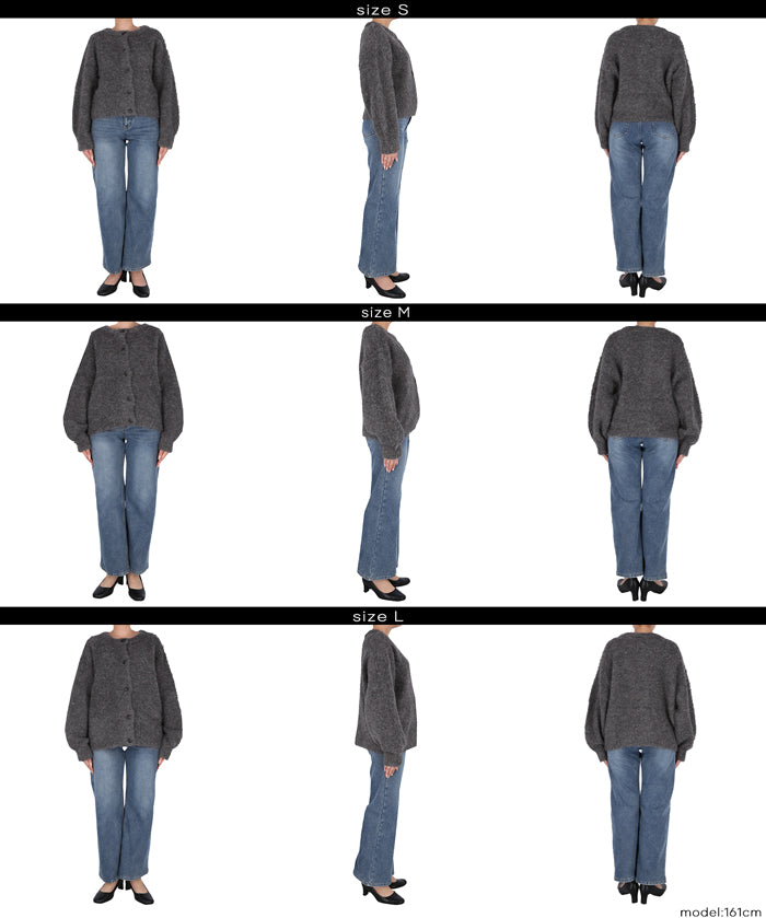 圈圈紗羊毛圓領衫