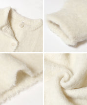 圈圈紗羊毛圓領衫